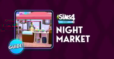 Sims 4 Night Market
