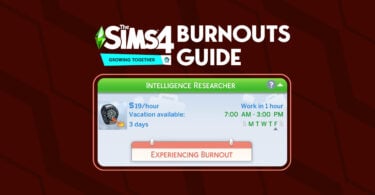 sims 4 burnouts guide