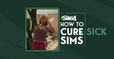 sims 4 cure sick sims