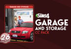 Sims 4 Garage and Storage CC Pack