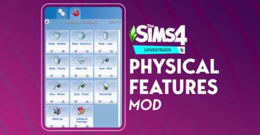 Sims 4 Lovestruck Mod Physical Features