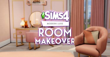 Sims 4 Modern Luxe Kit Room