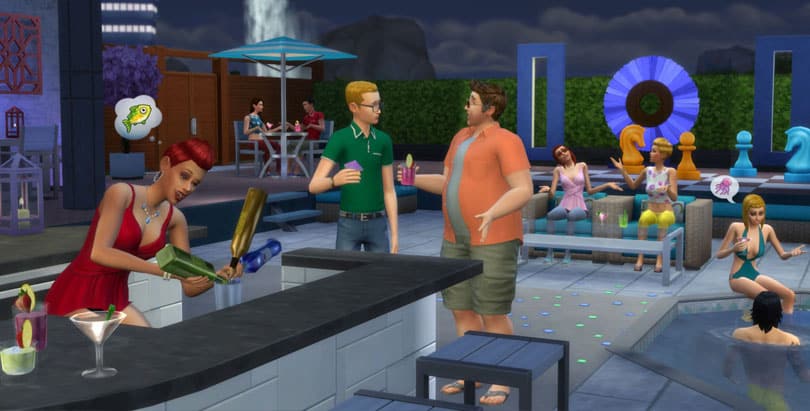 sims 4 perfect patio stuff pack screenshot 2