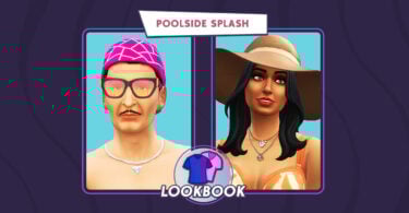 sims 4 poolside splash kit lookbook