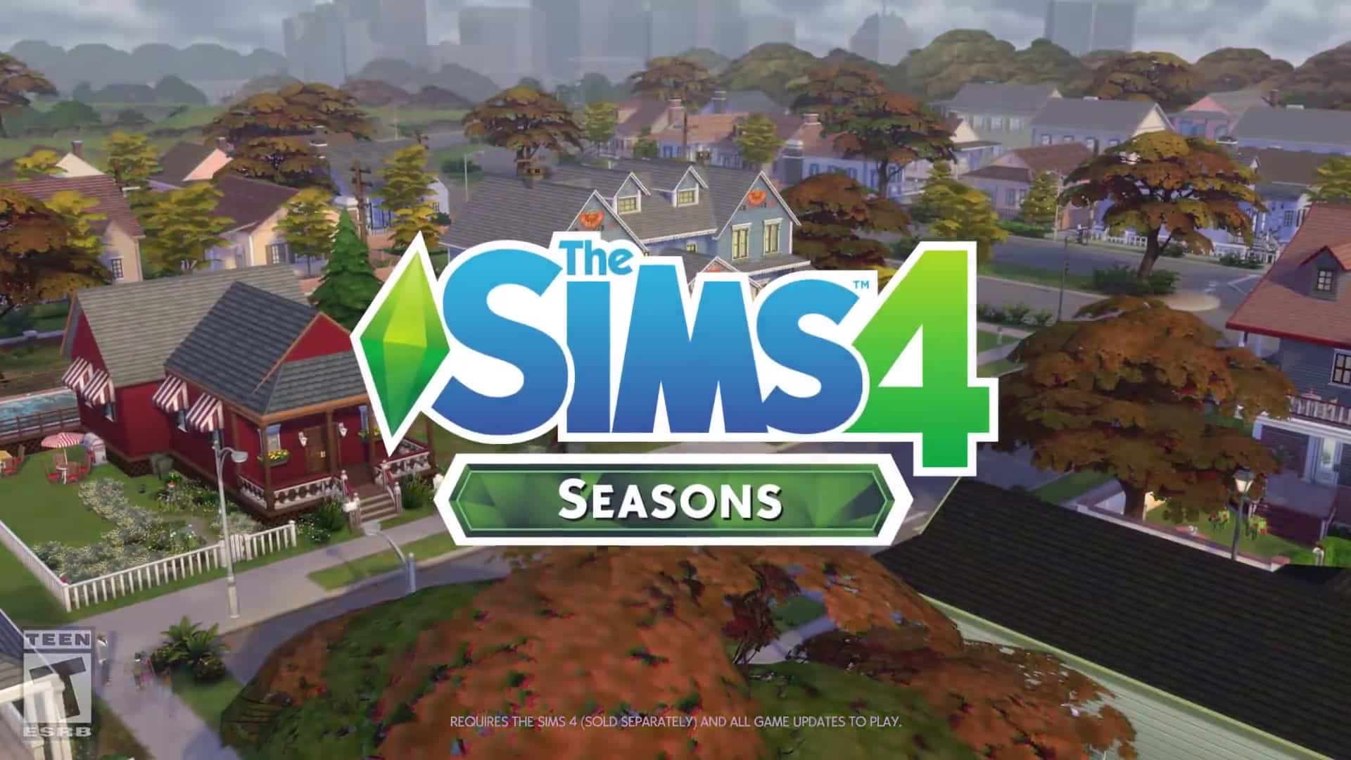 The Sims 4 Seasons Official Reveal Trailer 017