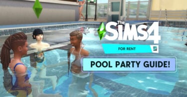Sims 4 For Rent Pool Party